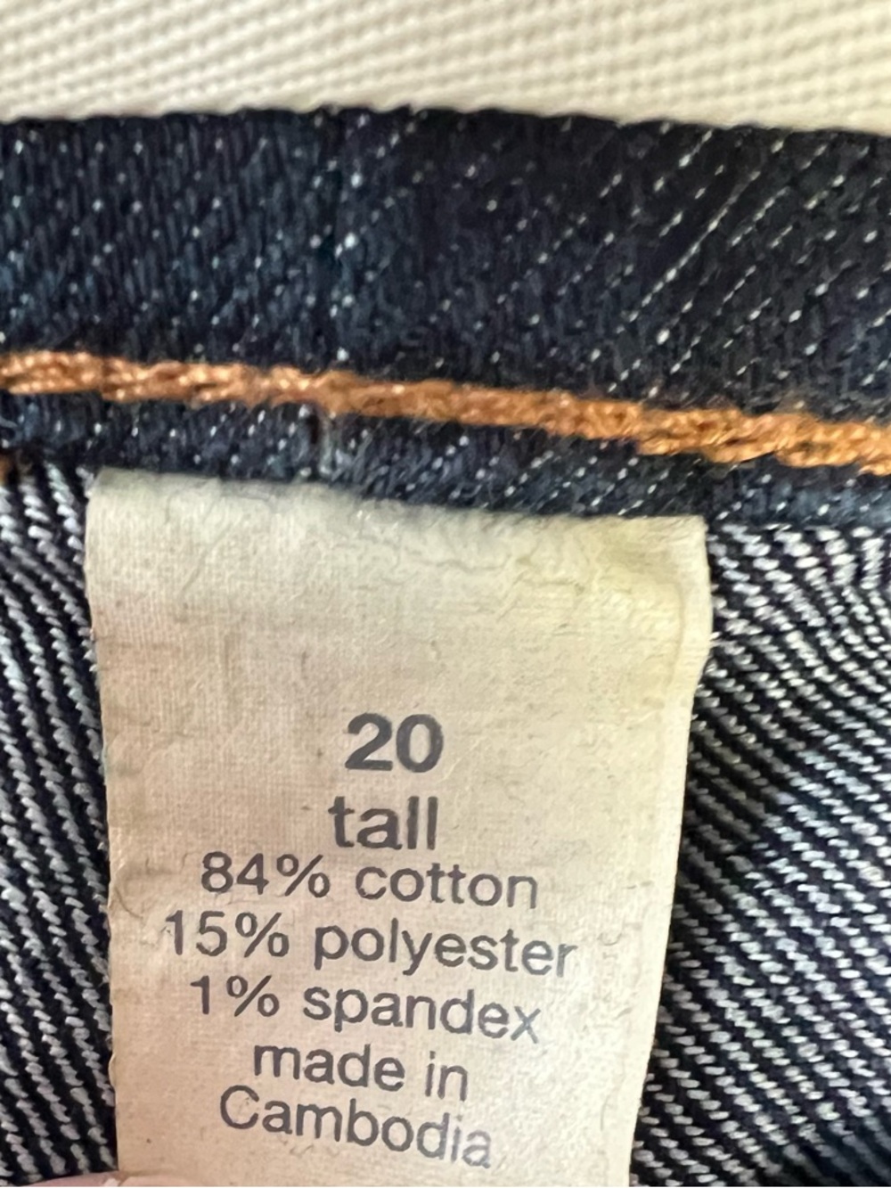 NWT Venezia Lane Bryant Stretch Flare Blue Jeans Size 20 Tall - Picture 6 of 12
